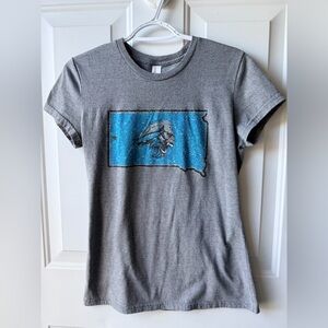 Spearfish Sasquatch graphic baseball team t-shirt